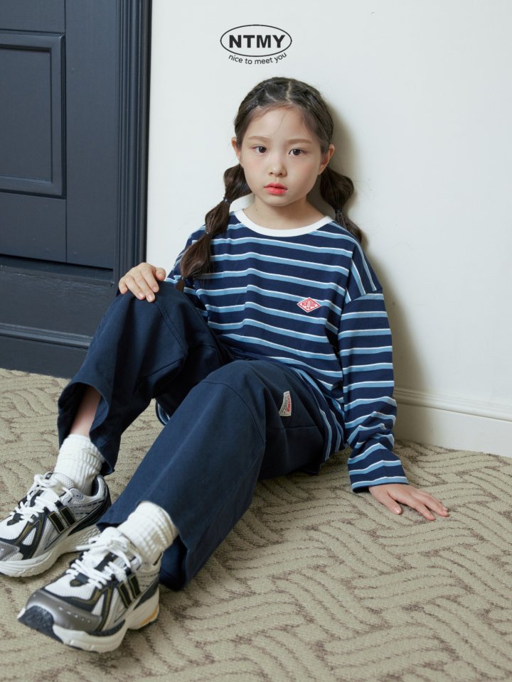 Nice To Meet You - Korean Children Fashion - #kidzfashiontrend - Jelly Stripe Sweatshirt - 12
