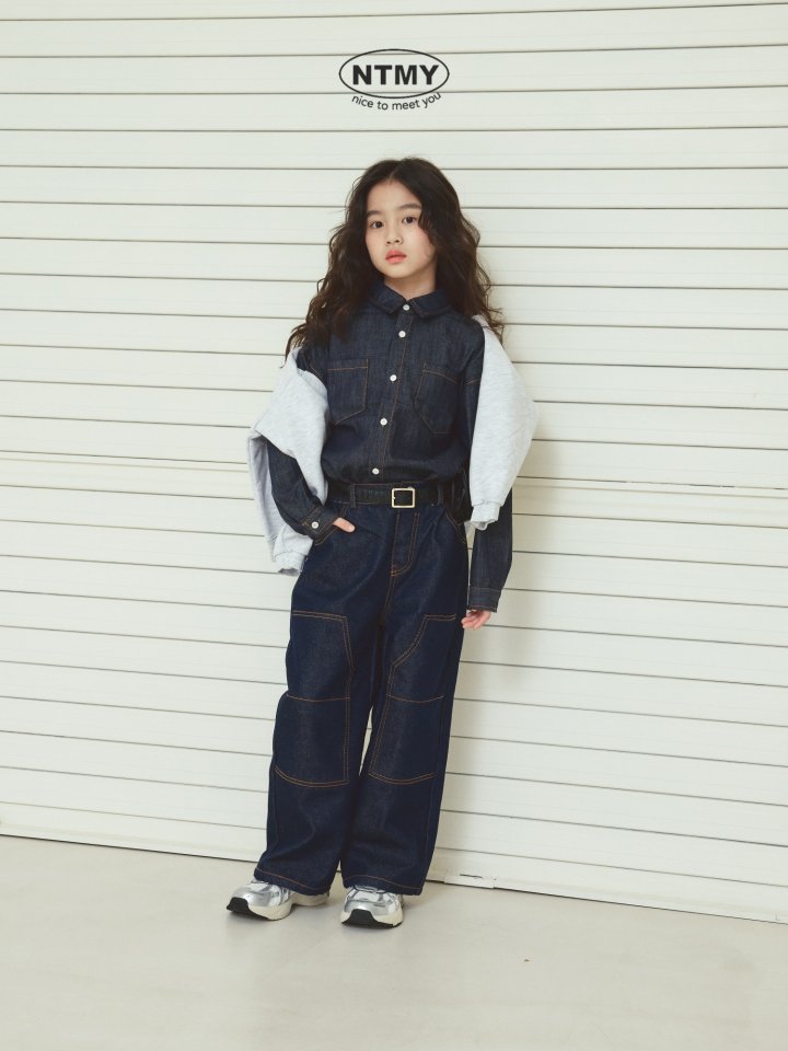 Nice To Meet You - Korean Children Fashion - #kidzfashiontrend - Almond Jeans - 3
