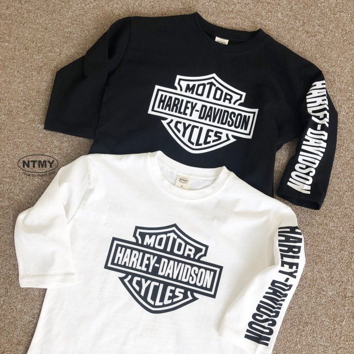 Nice To Meet You - Korean Children Fashion - #littlefashionista - Bike Tee - 7