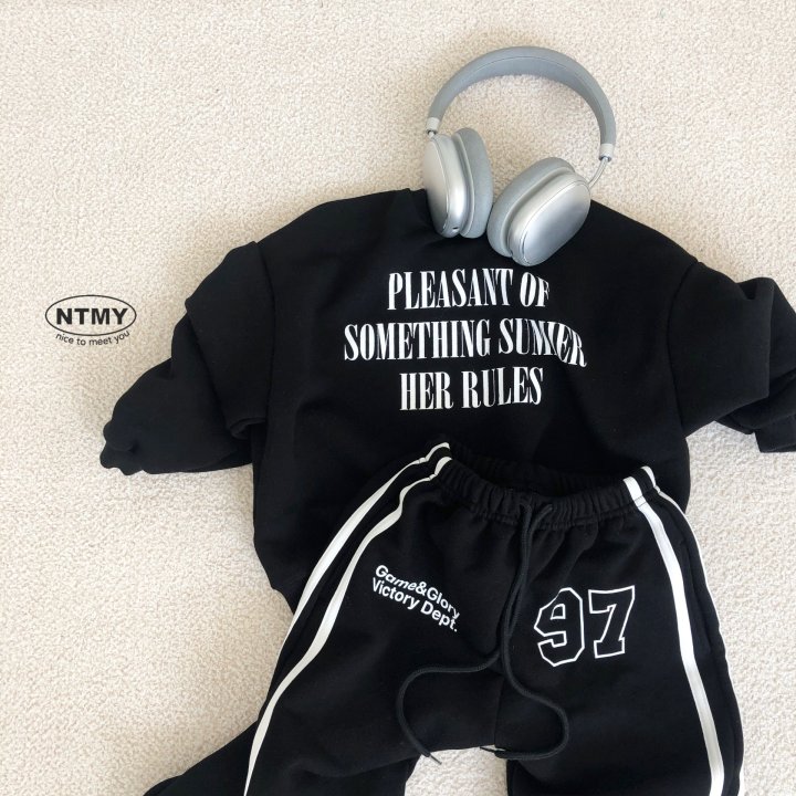 Nice To Meet You - Korean Children Fashion - #magicofchildhood - Something Sweatshirt - 5