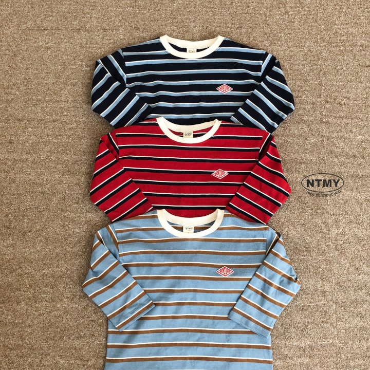 Nice To Meet You - Korean Children Fashion - #magicofchildhood - Jelly Stripe Sweatshirt