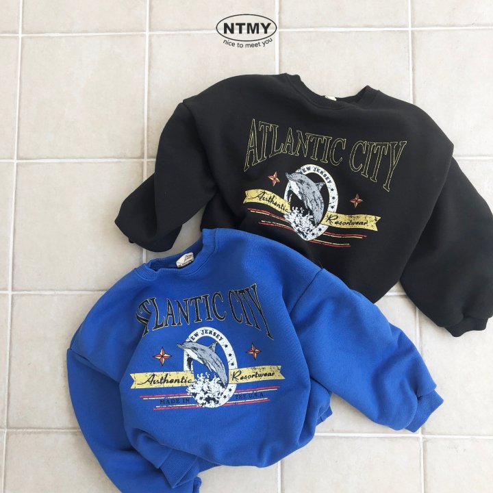 Nice To Meet You - Korean Children Fashion - #minifashionista - Atlan Sweatshirt - 9