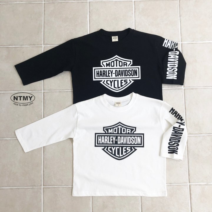 Nice To Meet You - Korean Children Fashion - #minifashionista - Bike Tee - 9