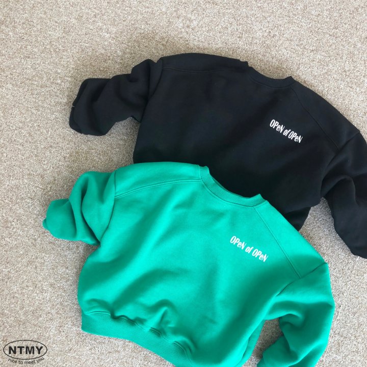 Nice To Meet You - Korean Children Fashion - #prettylittlegirls - Open-Cut Sweatshirt - 7
