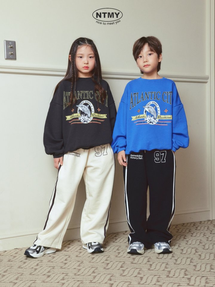 Nice To Meet You - Korean Children Fashion - #prettylittlegirls - Atlan Sweatshirt - 10