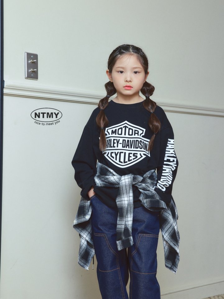 Nice To Meet You - Korean Children Fashion - #prettylittlegirls - Bike Tee - 10