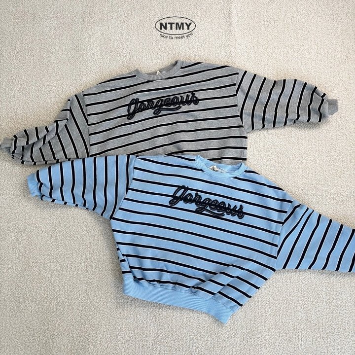 Nice To Meet You - Korean Children Fashion - #stylishchildhood - Gogo ST Sweatshirt - 5