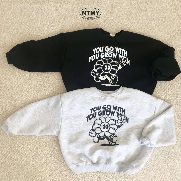 Nice To Meet You - Korean Children Fashion - #toddlerclothing - Yuyu Sweatshirt - 4