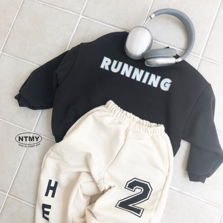 Nice To Meet You - Korean Children Fashion - #todddlerfashion - Running Sweatshirt - 7