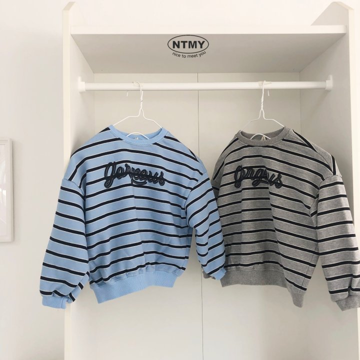 Nice To Meet You - Korean Children Fashion - #todddlerfashion - Gogo ST Sweatshirt - 3