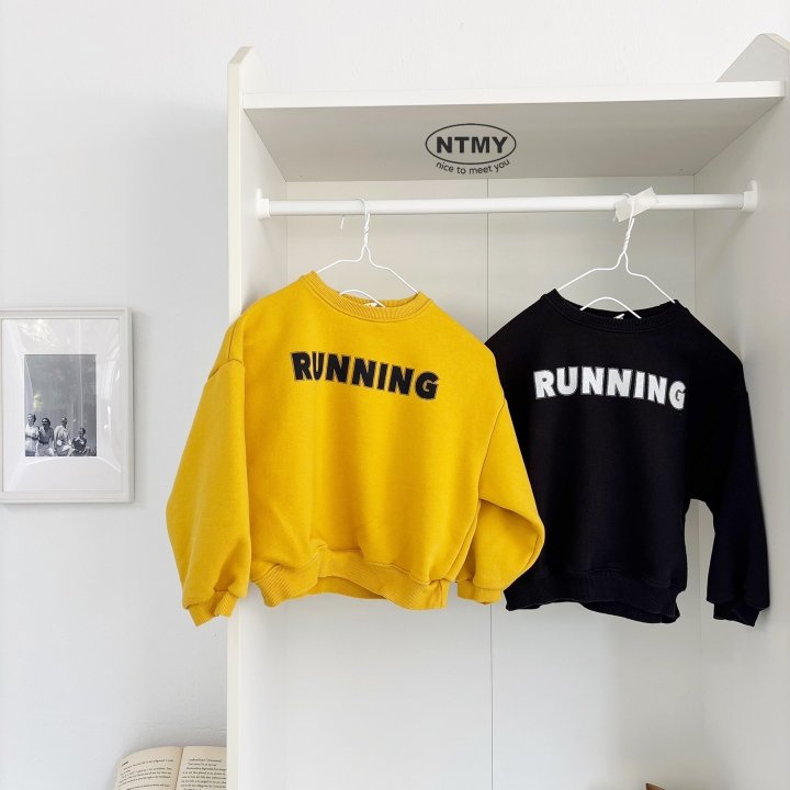 Nice To Meet You - Korean Children Fashion - #toddlerclothing - Running Sweatshirt - 8