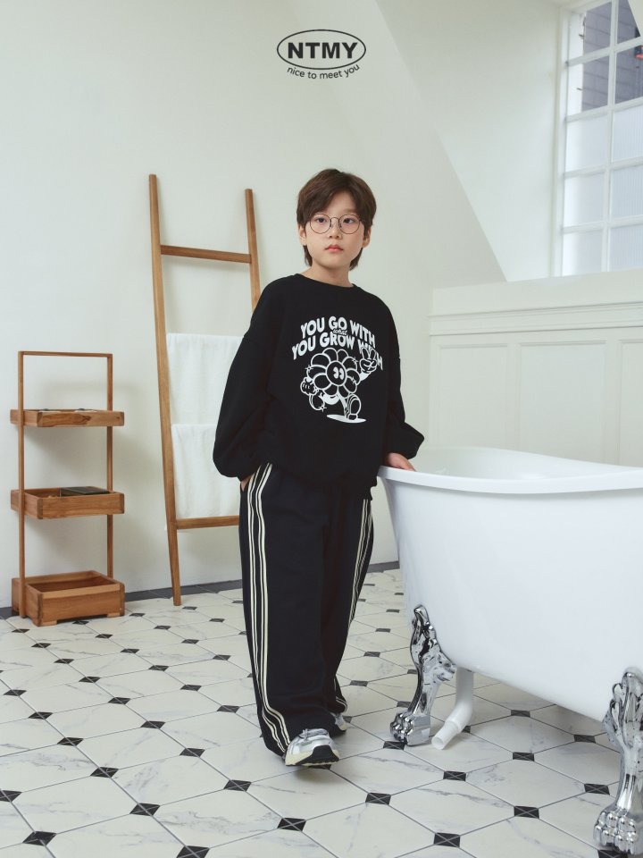 Nice To Meet You - Korean Children Fashion - #toddlerclothing - Monotrack Pants - 11