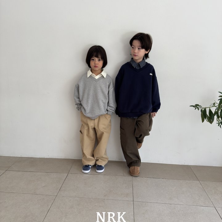 Nrk - Korean Children Fashion - #Kfashion4kids - Campus Shirt