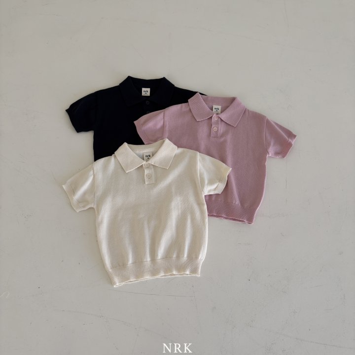 Nrk - Korean Children Fashion - #Kfashion4kids - Cotton Short Sleeve Collar Knit - 11