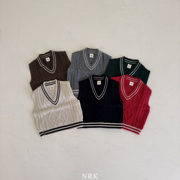 Nrk - Korean Children Fashion - #Kfashion4kids - School Look Vest - 10