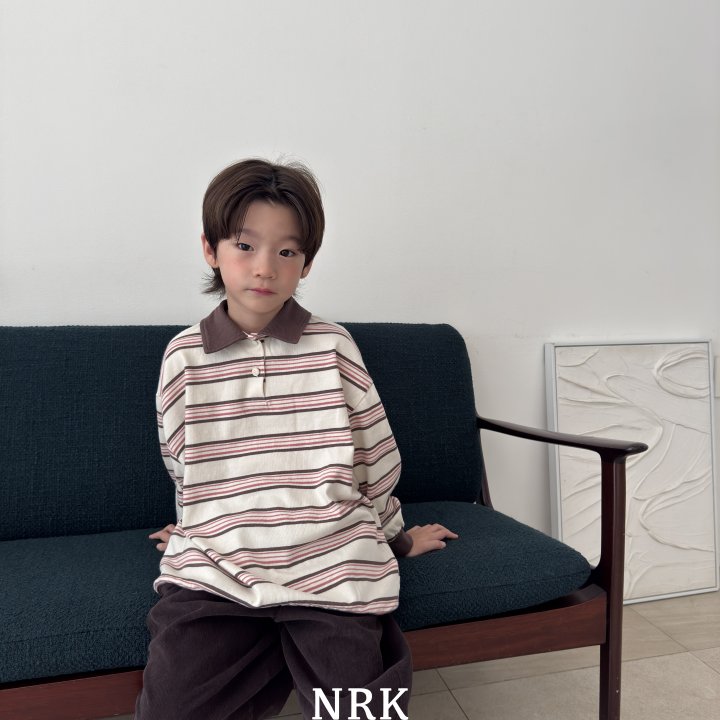 Nrk - Korean Children Fashion - #kidzfashiontrend - Mono Collar Tee - 4