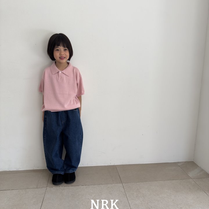 Nrk - Korean Children Fashion - #kidzfashiontrend - Plain Denim Pants - 4