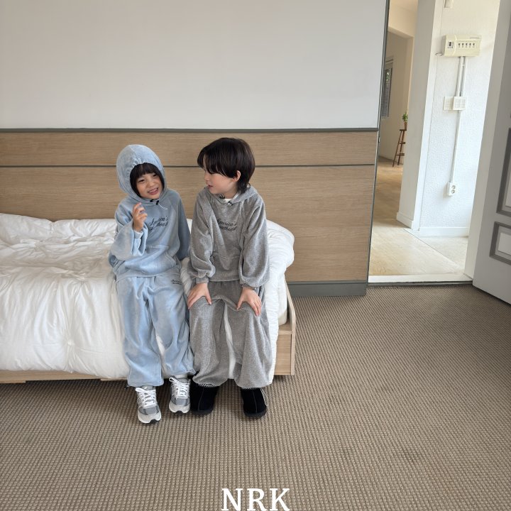 Nrk - Korean Children Fashion - #childofig - American Hoodie Set