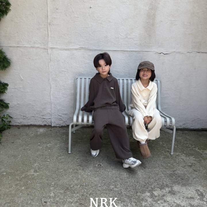 Nrk - Korean Children Fashion - #childofig - Waffle Collar Sweatshirt - 8