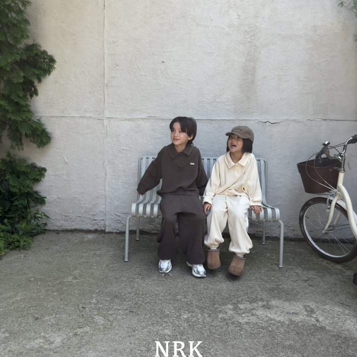Nrk - Korean Children Fashion - #childofig - Waffle Collar Sweatshirt - 9