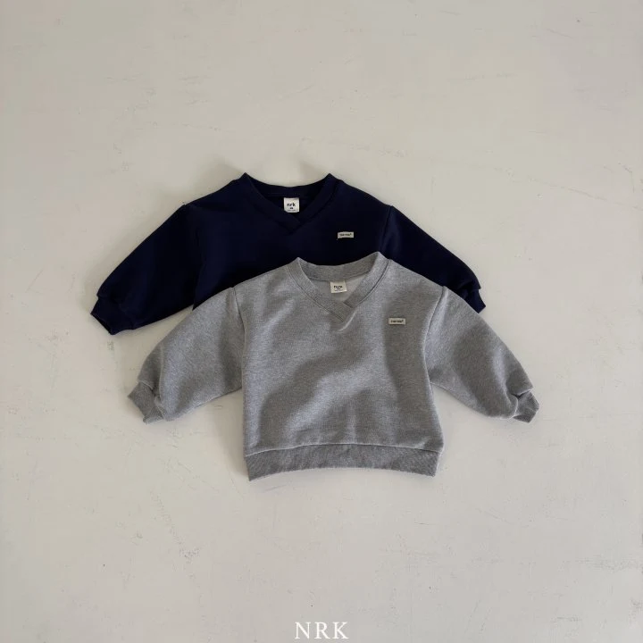 Nrk - Korean Children Fashion - #childofig - V-Neck Sweatshirt - 7