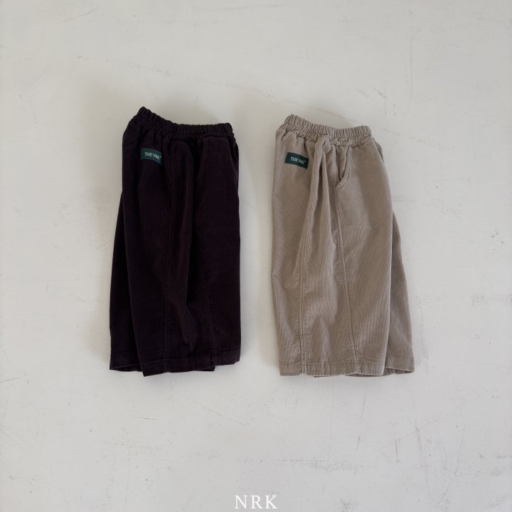 Nrk - Korean Children Fashion - #childofig - Corduroy Pleated Pants - 11