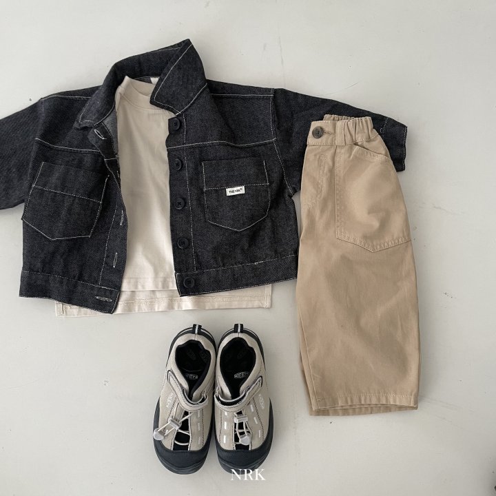 Nrk - Korean Children Fashion - #childrensboutique - Black Denim Jacket - 11