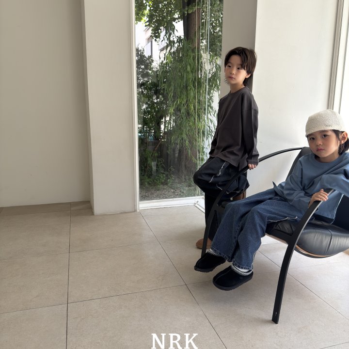 Nrk - Korean Children Fashion - #childrensboutique - Basic Split Hem Tee