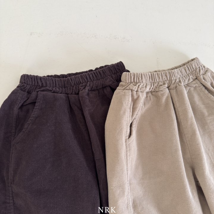 Nrk - Korean Children Fashion - #childrensboutique - Corduroy Pleated Pants - 12