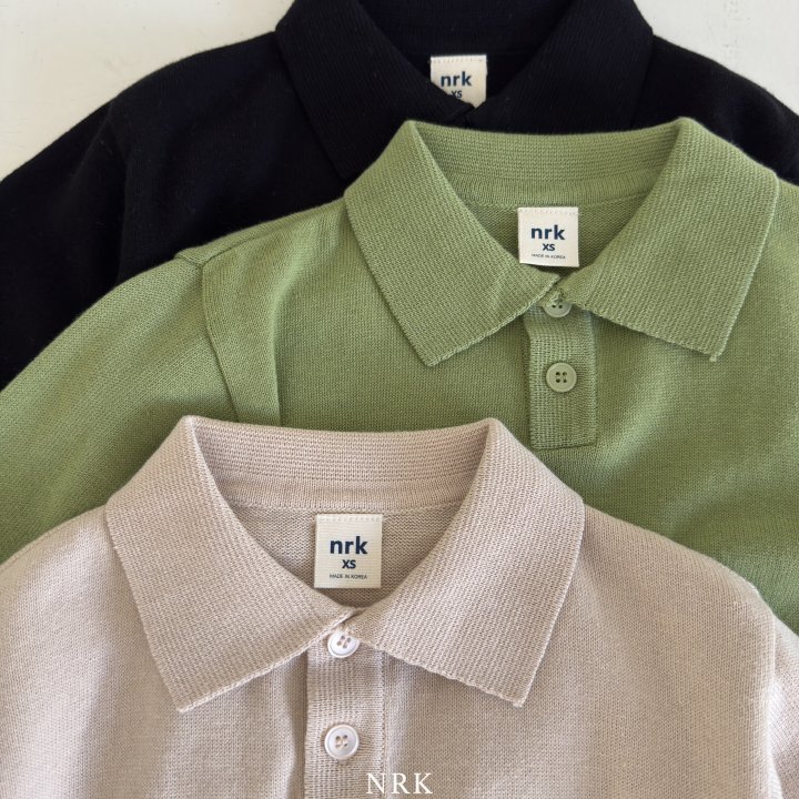 Nrk - Korean Children Fashion - #designkidswear - Cotton Long Sleeve Collar Knit - 6