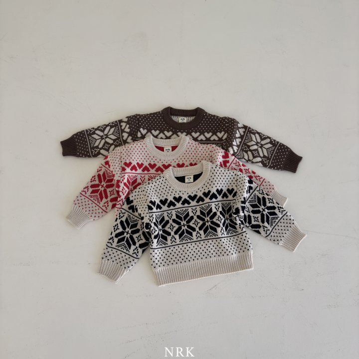 Nrk - Korean Children Fashion - #discoveringself - Heart Knit - 11