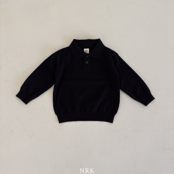 Nrk - Korean Children Fashion - #discoveringself - Cotton Long Sleeve Collar Knit - 7