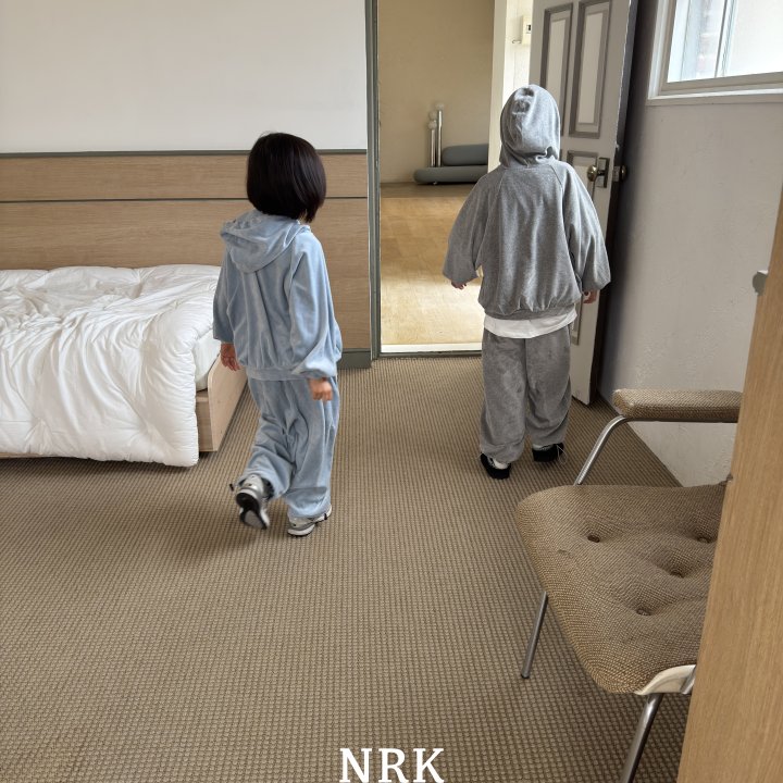 Nrk - Korean Children Fashion - #designkidswear - American Hoodie Set - 4