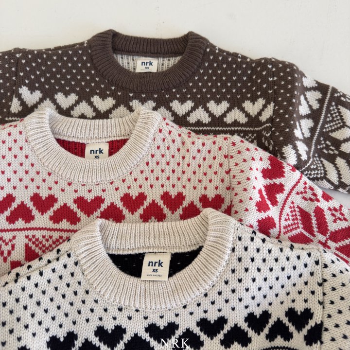 Nrk - Korean Children Fashion - #fashionkids - Heart Knit - 12