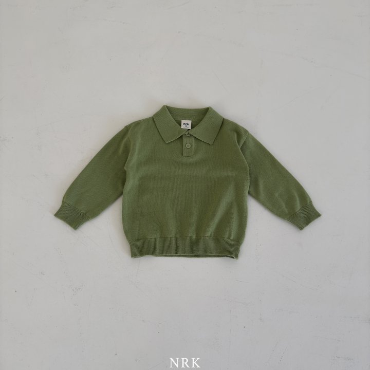 Nrk - Korean Children Fashion - #fashionkids - Cotton Long Sleeve Collar Knit - 8