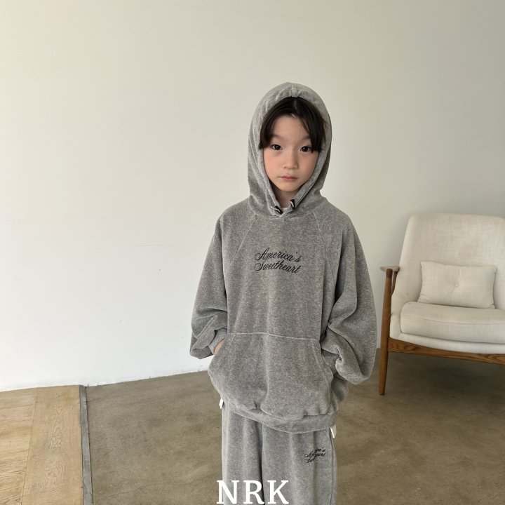 Nrk - Korean Children Fashion - #fashionkids - American Hoodie Set - 5