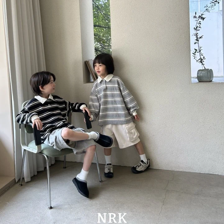 Nrk - Korean Children Fashion - #fashionkids - Bread Collar Tee