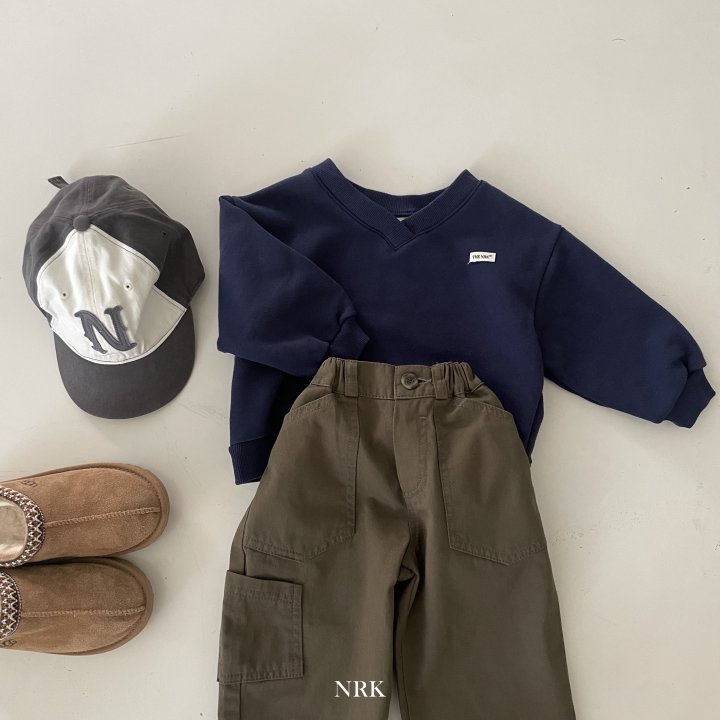 Nrk - Korean Children Fashion - #fashionkids - V-Neck Sweatshirt - 11