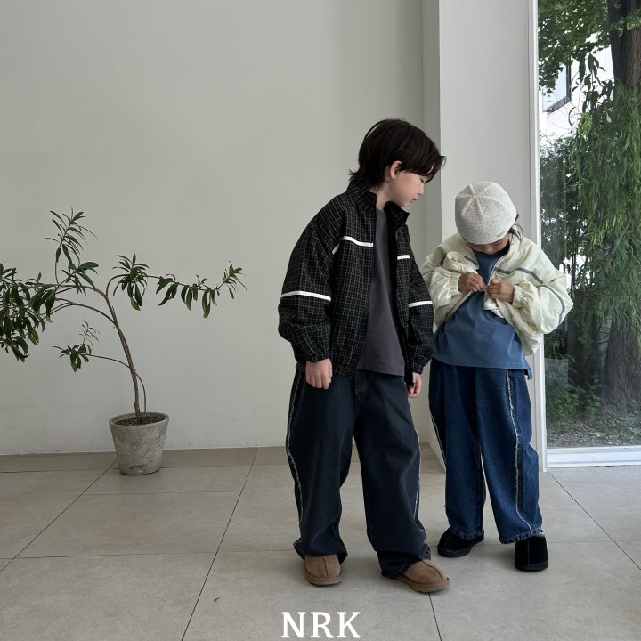 Nrk - Korean Children Fashion - #discoveringself - Basic Split Hem Tee - 4