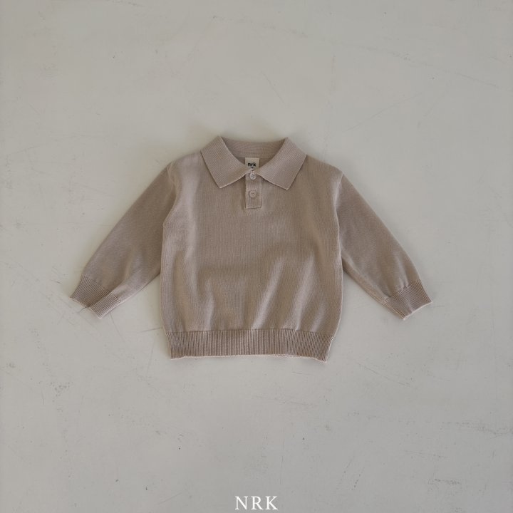 Nrk - Korean Children Fashion - #kidsshorts - Cotton Long Sleeve Collar Knit - 9
