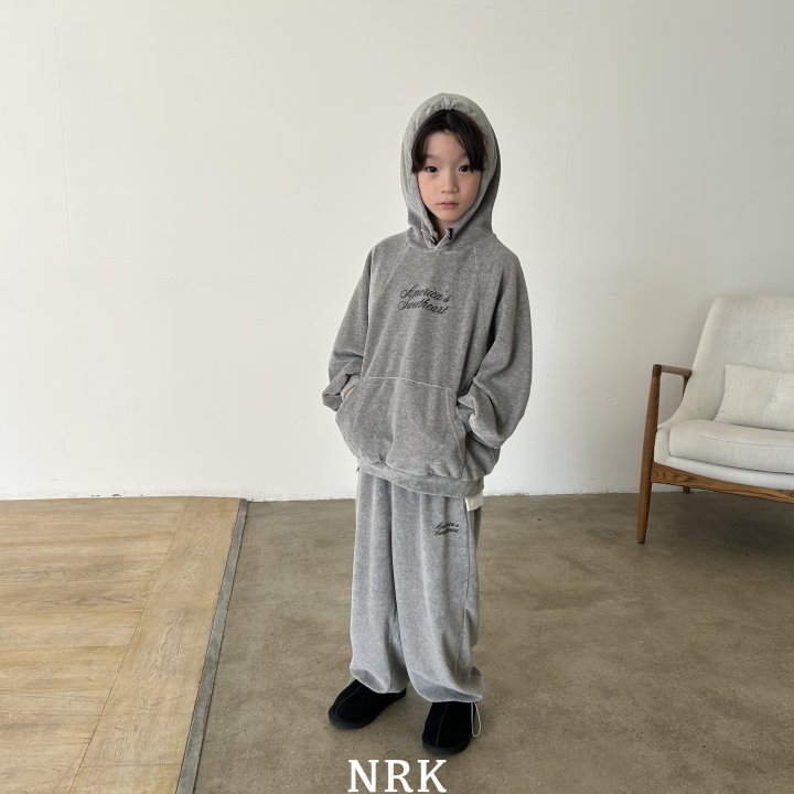 Nrk - Korean Children Fashion - #kidsshorts - American Hoodie Set - 6