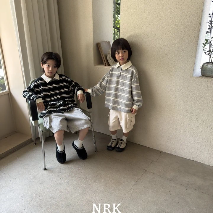 Nrk - Korean Children Fashion - #kidsshorts - Bread Collar Tee - 2