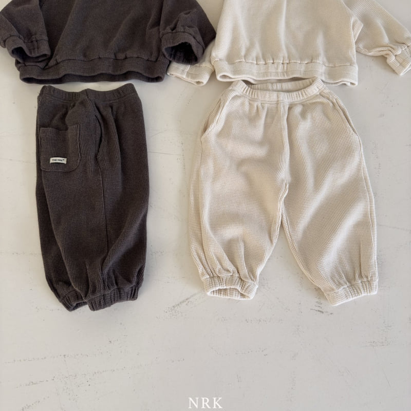 Nrk - Korean Children Fashion - #kidsshorts - Waffle Jogger Pants - 12