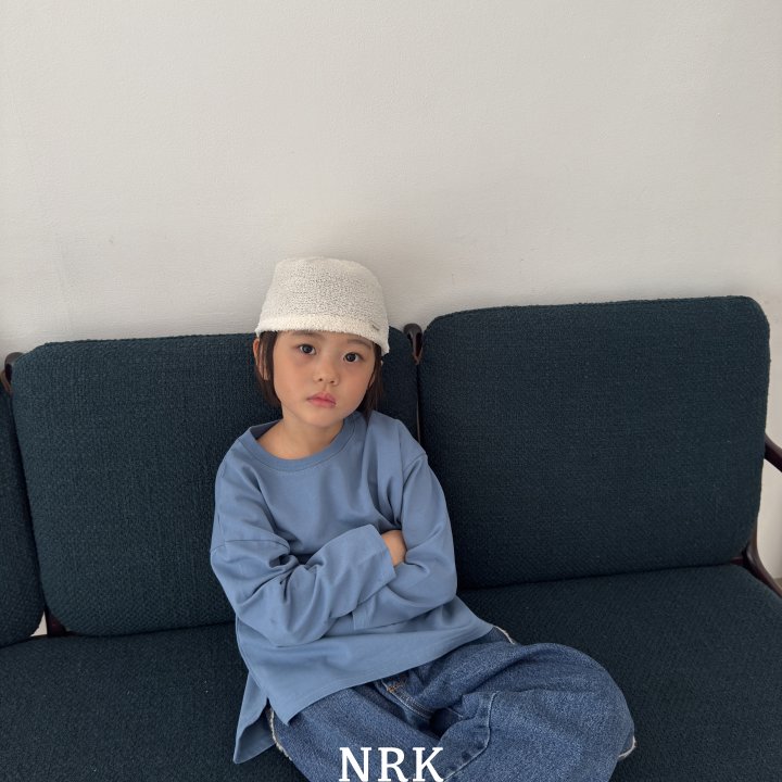 Nrk - Korean Children Fashion - #kidsstore - Basic Split Hem Tee - 6