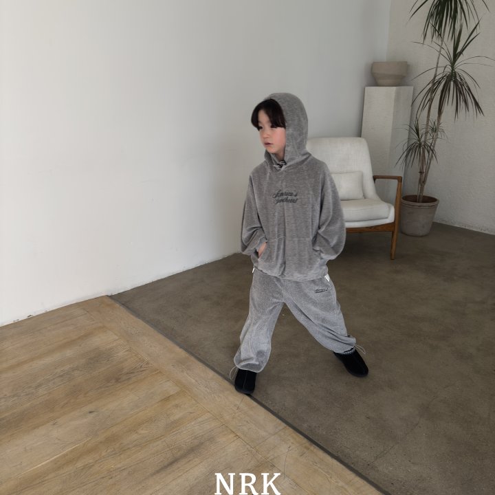 Nrk - Korean Children Fashion - #kidzfashiontrend - American Hoodie Set - 8