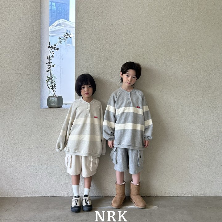 Nrk - Korean Children Fashion - #kidzfashiontrend - Tape Sweatshirt