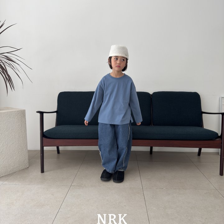 Nrk - Korean Children Fashion - #kidzfashiontrend - Basic Split Hem Tee - 7