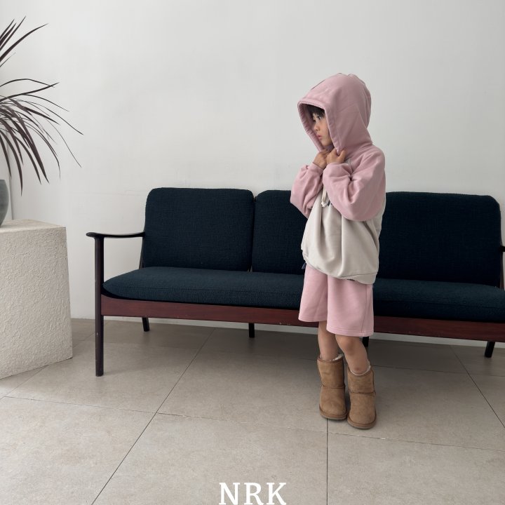 Nrk - Korean Children Fashion - #littlefashionista - Hoodie Shorts Set - 9