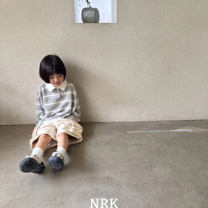 Nrk - Korean Children Fashion - #littlefashionista - Bread Collar Tee - 6