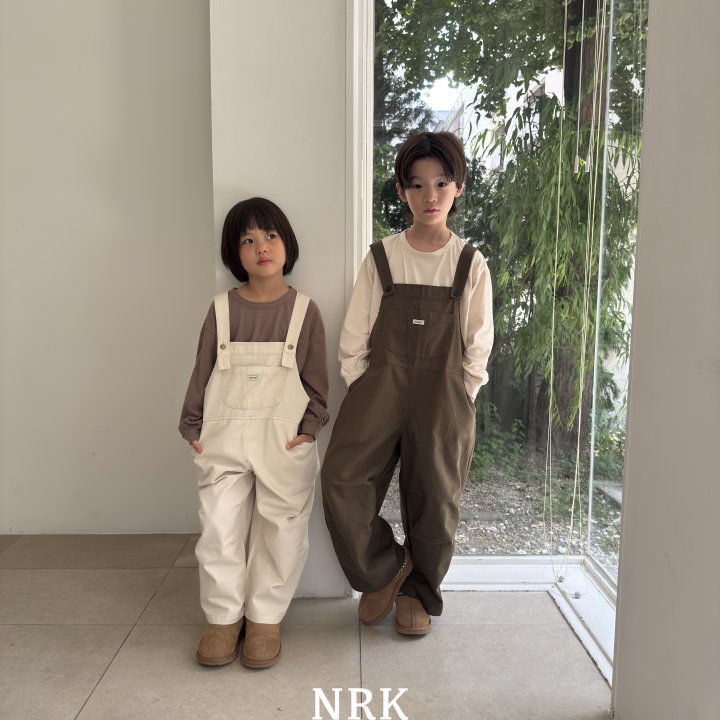 Nrk - Korean Children Fashion - #littlefashionista - Vintage Twill Overalls - 7